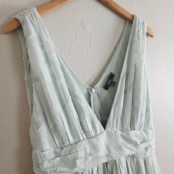 Lulus Sweet Sophistication Sage Green Burnout Floral Maxi Dress - Picture 9 of 15